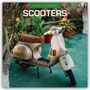 Robin Red: Scooters - Motorroller 2026 - 16-Monatskalender, KAL