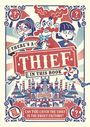 "There’s a THIEF in this book. Can you catch the thief in the sweet factory?" ist in einer bunten Illustration zu sehen.