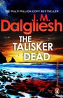 „The Talisker Dead“, J.M. Dalgliesh. Dramatischer Sonnenuntergang am Meer, Felsen im Wasser, zahlreiche Wolken und Vögel.