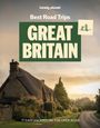 Lonely Planet. Best Road Trips. GREAT BRITAIN. 71 Easy Escapes on the Open Road. Ländliche Straße mit Häusern.