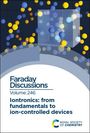 : Iontronics: From Fundamentals to Ion-Controlled Devices, Buch