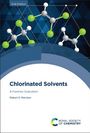 „Chlorinated Solvents: A Forensic Evaluation“ von Robert D. Morrison, 2. Ausgabe. Molekül-Illustration im Hintergrund.
