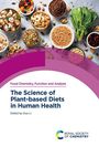 Text: "Food Chemistry, Function and Analysis. The Science of Plant-based Diets in Human Health. Edited by Duo Li."  
Abgebildet: Verschiedene pflanzliche Lebensmittel in Schüsseln.  
Logo: Farbige Kreise, daneben steht "Royal Society of Chemistry".