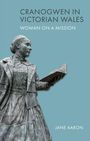 CRANOGWEN IN VICTORIAN WALES, WOMAN ON A MISSION, JANE AARON. Statue einer Frau mit Buch auf hellem Hintergrund.