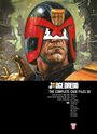 "JUDGE DREDD: THE COMPLETE CASE FILES 50. 2000 AD PROGS 1700-1729. Illustration eines schrulligen Richters mit Helm."
