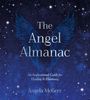 "The Angel Almanac. An Inspirational Guide for Healing & Harmony. Angela McGerr." Blauer Hintergrund mit Sternen und Engelsflügeln.