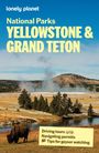 "National Parks: Yellowstone & Grand Teton. Bison, Bäume, Berglandschaft. Tipps: Fahrttouren, Genehmigungen, Geysirbeobachtung."