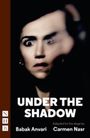 „Under the Shadow“ von Babak Anvari, adaptiert für die Bühne von Carmen Nasr. Verschwommenes Gesicht einer besorgten Frau.