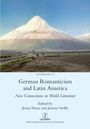 "TRANSCRIPT 23. German Romanticism and Latin America. Edited by Jenny Haase and Joanna Neilly. Illustration eines Vulkans."
