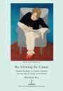 SELECTED ESSAYS 15, Titel: Re-Viewing the Canon, Autorin: Elizabeth Boa, Illustration: Frau schreibt in Notizbuch.
