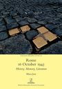 "Rome 16 October 1943: History, Memory, Literature" von Mara Josi. Kopfsteinpflaster mit Stolpersteinen.