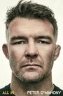 Text: "ALL IN" und "PETER O'MAHONY". Nahaufnahme eines Mannes mit entschlossenem Blick und Bart.