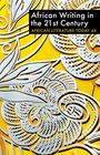 „African Writing in the 21st Century“, „AFRICAN LITERATURE TODAY 44“. Gelber Hintergrund, florales Muster in Weiß.