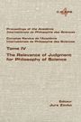 C.R.A.I.P.S. 4, Proceedings, Tome IV: The Relevance of Judgment for Philosophy of Science, Éditeur Jure Zovko. Beiger Hintergrund.