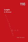 Roter Hintergrund, weiße Texte: „Logic A Primer“ und „Neil Tennant“. Geometrische Symbole in vertikaler Anordnung.