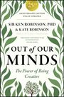 "25th Anniversary Edition. Sir Ken Robinson & Kate Robinson. Out of Our Minds: The Power of Being Creative. Blätter-Muster."