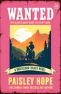 Text: "WANTED PAISLEY HOPE. COVER TO BE REVEALED." Unten ein Logo von "Penguin Random House". Hintergrund ist weiß.