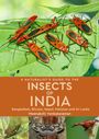 "A Naturalist's Guide to the Insects of India." Auf einem Blatt sitzen rote Insekten mit schwarzen Streifen.