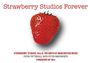 "Strawberry Studios Forever. Strawberry Studios, 10cc & The Birth of Manchester Music. Illustration zeigt eine Erdbeere."