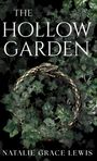 „THE HOLLOW GARDEN“ und „NATALIE GRACE LEWIS“. Verschlungene Schlange umgeben von Efeublättern.
