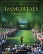 "The Immortals of American Golf", Mike Purkey. Ein Golfer, umringt von Zuschauern, schlägt auf einem Golfplatz ab.