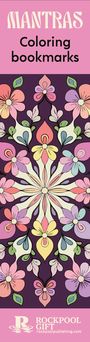 Rockpool Publishing: Mantras Coloring Bookmarks, Buch