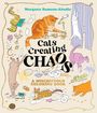 "Cats Creating Chaos: A Mischievous Coloring Book" von Margaux Samson-Abadie. Verspielte Katzen sorgen für Unordnung.