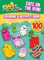 Curiosity Books: Cats on the Run! -- Coloring & Activity Book, Buch