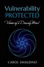 "Vulnerability Protected: Visions of a Dancing Mind" von Carol Smaldino. Elegantes, blaues Spiralmuster.