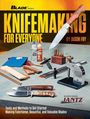 „Knifemaking for Everyone“ von Jason Fry, Tools und Materialien für Messermacher sind abgebildet.