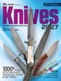 "Knives 2027" ist in großer Schrift zu lesen. Zu sehen sind sechs Messer in verschiedenen Designs auf blauem Hintergrund.