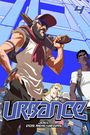 "Urbance" und "Joël Dos Reis Viegas" stehen in stilisierter Schrift. Illustration von Personen mit futuristischem Look.