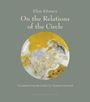 "Elias Khoury: On the Relations of the Circle, translated by Yasmeen Hanoosh. Abstraktes Gemälde mit gelben Tönen."
