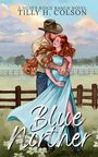 Oben steht: "A Silver Ridge Ranch Novel" und "Tilly H. Colson". Unten: "Blue Norther". Illustration: Paar umarmt sich.