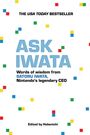 Buchtitel "Ask Iwata". Zitate von Satoru Iwata, Nintendos legendärem CEO. Herausgegeben von Hobonichi. Bunte Blöcke.