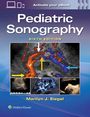 "Pediatric Sonography, Sixth Edition. Marilyn J. Siegel. Oben: 'Activate your eBook'. Unten: Wolters Kluwer Logo. Bild mit Sonographie."