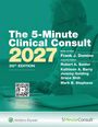 "The 5-Minute Clinical Consult 2027, 35th Edition, Editor-in-Chief Frank J. Domino." Arzt im Hintergrund, QR-Code.