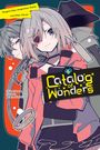 "Origami Map, Imagination Outlet, and Other Stories" und "Catalog of Wonders". Anime-Stil mit zwei Figuren.