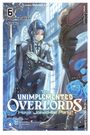 "The Unimplemented Overlords Have Joined the Party!". Mann in elegantem Anzug kniet vor Thron, umgeben von blauen Rosen.