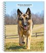 Browntrout: German Shepherds 2025 6 X 7.75 Inch Spiral-Bound Wire-O Weekly Engagement Planner Calendar New Full-Color Image Every Week, KAL