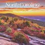 Browntrout: North Carolina Wild & Scenic 2025 12 X 24 Inch Monthly Square Wall Calendar Plastic-Free, KAL