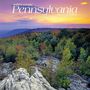Browntrout: Pennsylvania Wild & Scenic 2025 12 X 24 Inch Monthly Square Wall Calendar Plastic-Free, KAL