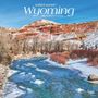 Browntrout: Wyoming Wild & Scenic 2025 12 X 24 Inch Monthly Square Wall Calendar Plastic-Free, KAL