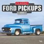 Browntrout: Classic Ford Pickups Official 2025 12 X 24 Inch Monthly Square Wall Calendar Foil Stamped Cover Plastic-Free, KAL