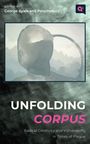 "UNFOLDING CORPUS: Radical Creativity and Vulnerability in Times of Plague." Illustration eines kopflosen Wesens.