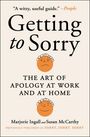 Marjorie Ingall: Getting to Sorry, Buch