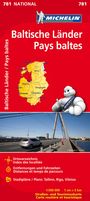 : Michelin Baltische Länder (Estland, Lettland und Litauen) 1 : 500 000, KRT