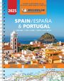 Michelin: Spain & Portugal 2025 - Tourist and Motoring Atlas (A4-Spiral), Buch