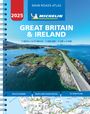 Michelin: Great Britain & Ireland 2025 - Mains Roads Atlas (A4-Spiral), Buch