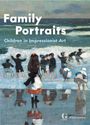 Text: "Family Portraits. Children in Impressionist Art." Gemälde: Kinder spielen am Strand, teils im Wasser.